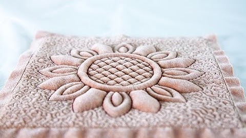 Classic Trapunto with an Embroidery Machine by Anita Goodesign