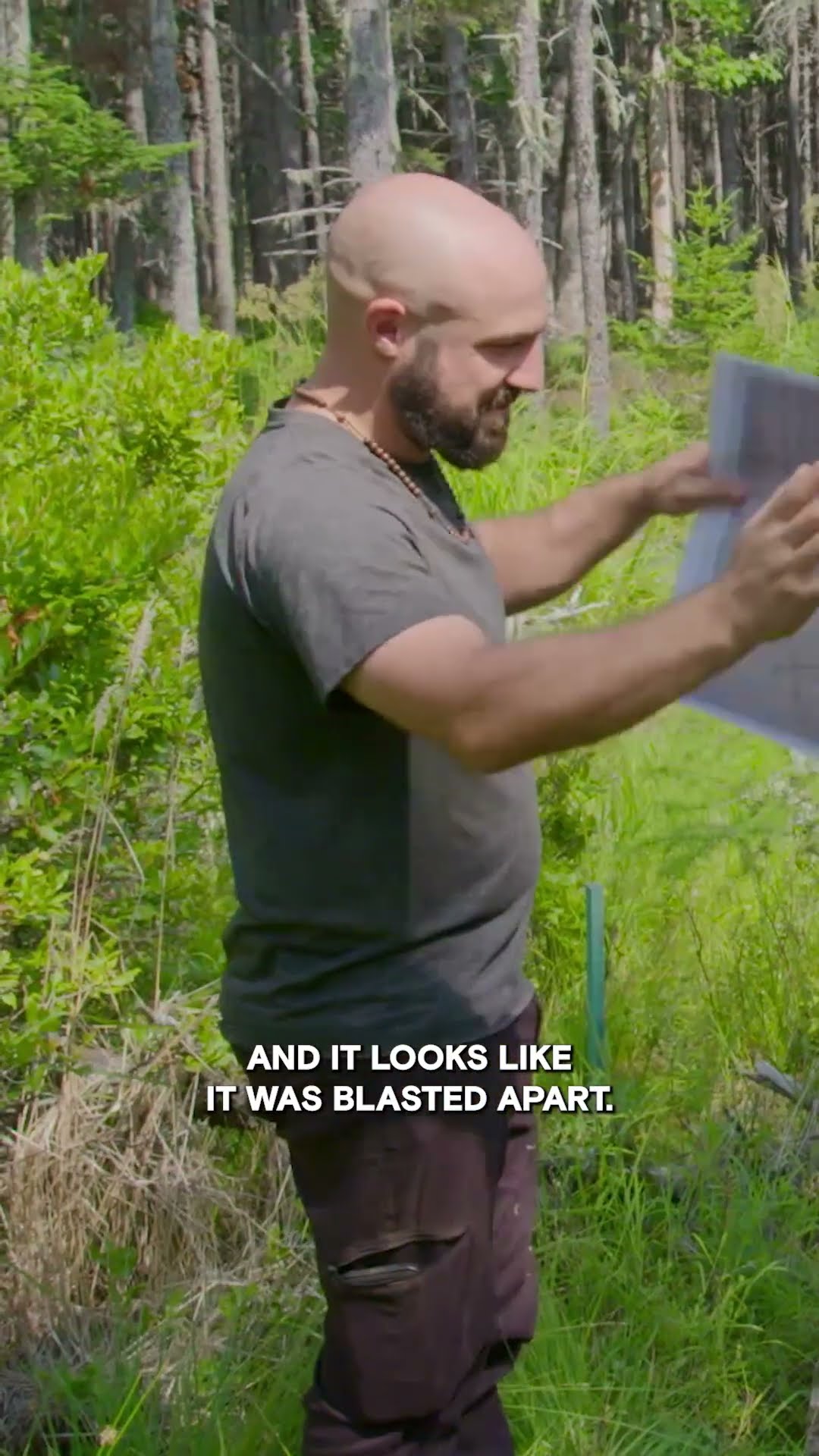 Hand-Forged Iron Found | The Curse of Oak Island | #shorts