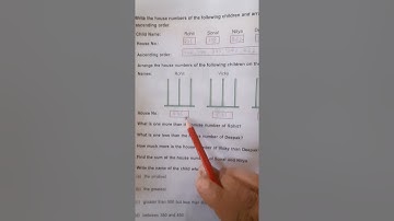 class 3 maths  chap. 1 Numbers up to 9999
