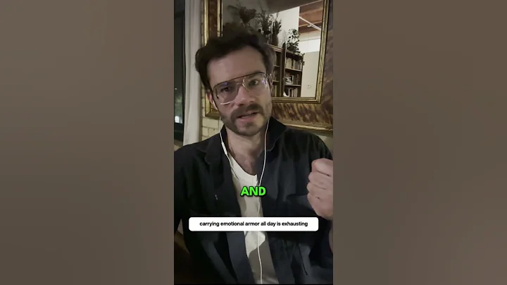 How to Let Go of Carrying Heavy Emotional Armor