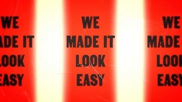 Bon Jovi - We Made It Look Easy (with Robbie Williams) [Official Lyric Video]