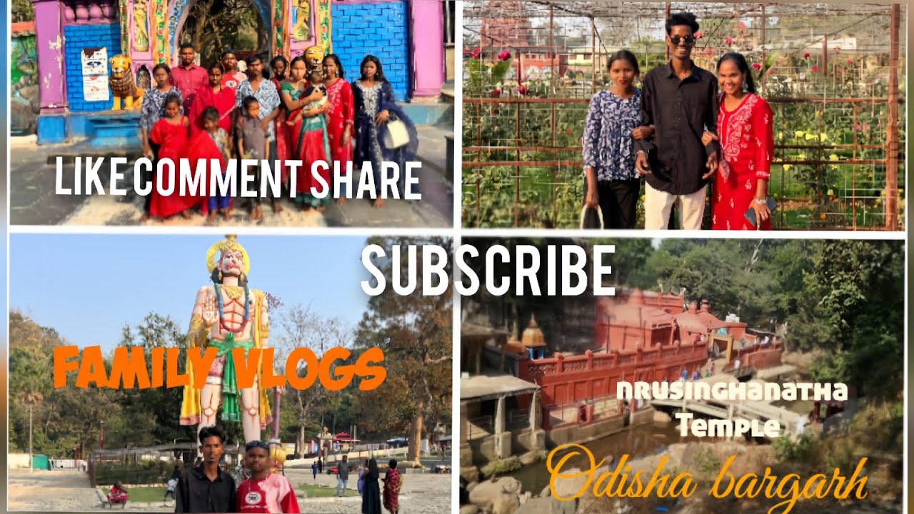 Narshinghnath temple 🙏🛕 bargar Odisha..📍🌎family vlog ❤️ 