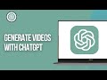 How to Generate Videos with ChatGPT | Video GPT by VEED