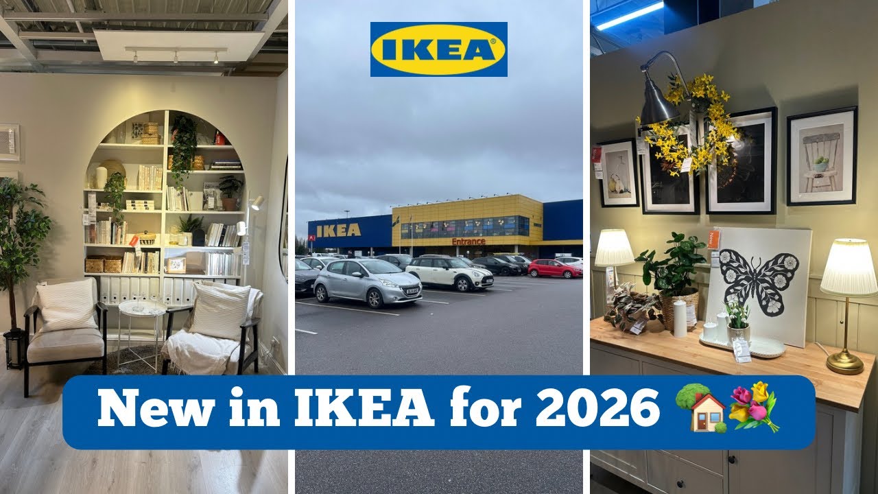 What’s NEW In IKEA 2026 🏡💐 IKEA Spring Homeware, Decor & Interior Finds!