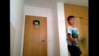 Solo Mini Basketball Trick Shots