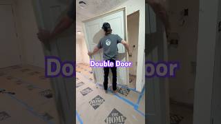 First Time Installing A Double Door