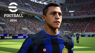 eFootball™ 2024 - Gameplay | Inter vs Milan - Milan Derby | PC