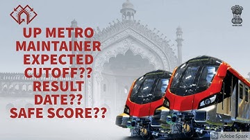 UPMRC MAINTAINER ELECTRICIAN CUTOFF 2021 || UPMRC RESULT DATE 2021 || UPMRC ELECTRICALS MAINTAINER