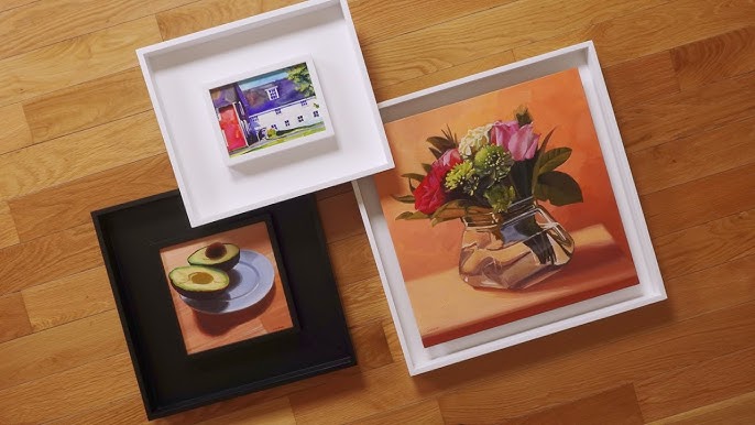 3 Ways to Frame Canvas Panels 