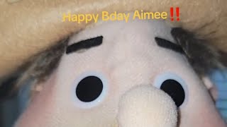 Moonshine sends a Bday shoutout to Aimee‼️???