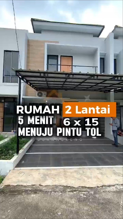 5Jt all in 2 lantai 5 menit menuju pintu tol Burangkeng info 089637773784