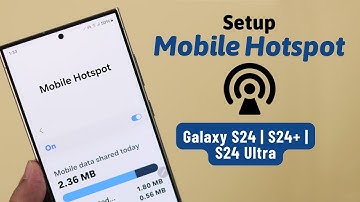 Galaxy S24/S24+/Ultra: How to Enable Portable Hotspot! [Turn ON]