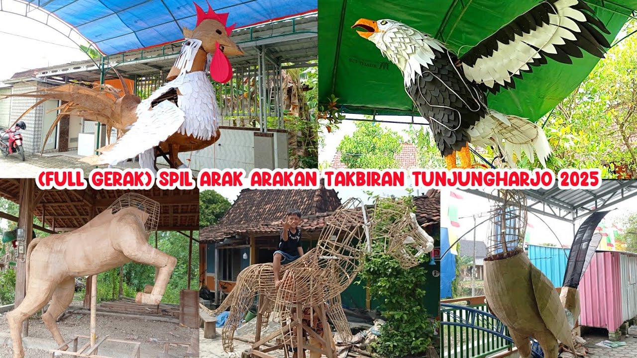Ada Elang Keren❗Review Arak Arakan Di Tunjungharjo Tegowanu 2025