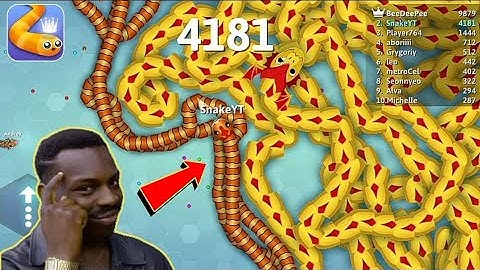 Snake.Io 🐍 Top 4 Biggest Snakes Died Like A Noob! 🐍 Epic Snakeio Gameplay