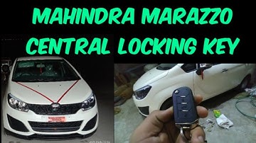 MAHINDRA MARAZZO BS6 CENTRAL LOCKING KEY