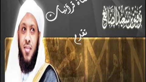 سورة الزلزلة - توفيق الصايغ