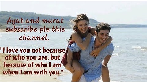 #murat and #ayat love status❤❤❤