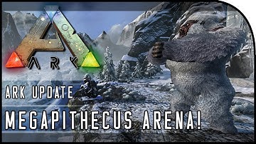 ARK: Survival Evolved MEGAPITHECUS BOSS ARENA GAMEPLAY! (INSANE BOSS BATTLE!)