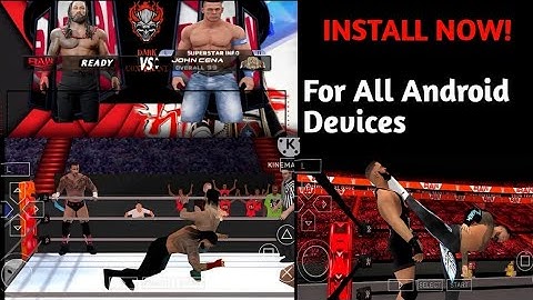 WWE 2K25 PSP Ultra Realistic Game for Android | Full Installation Guide (John Cena, Roman Reigns)