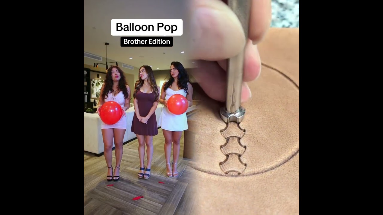 Неудачное лопание воздушного шарика! 