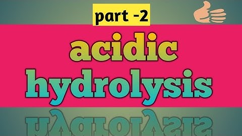 Acid hydrolysis in octahedral complexes for iit net gate students