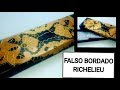 FALSO BORDADO RICHELIEU EN CARTON