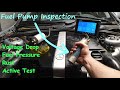 Mercedes W220 Fuel Pump Inspection Test Removal S class S 320 , S 500