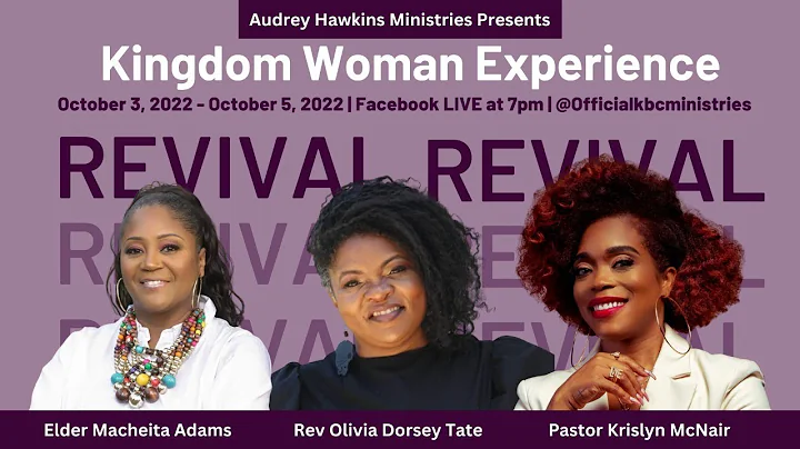 Kingdom Woman Experience Virtual Revival