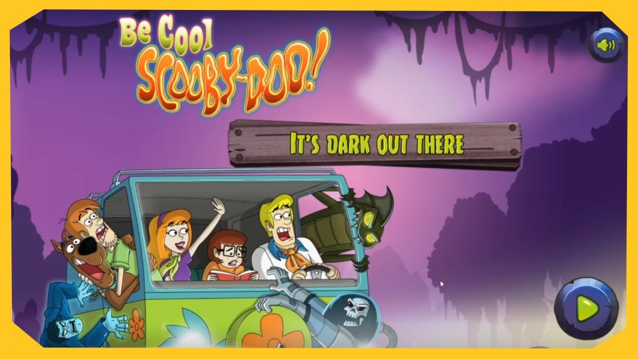 Be Cool Scooby Doo: It's Dark Out There Gameplay (Browser Game)
