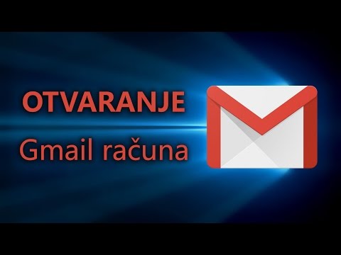 Video: Kako Stvoriti Račun E-pošte