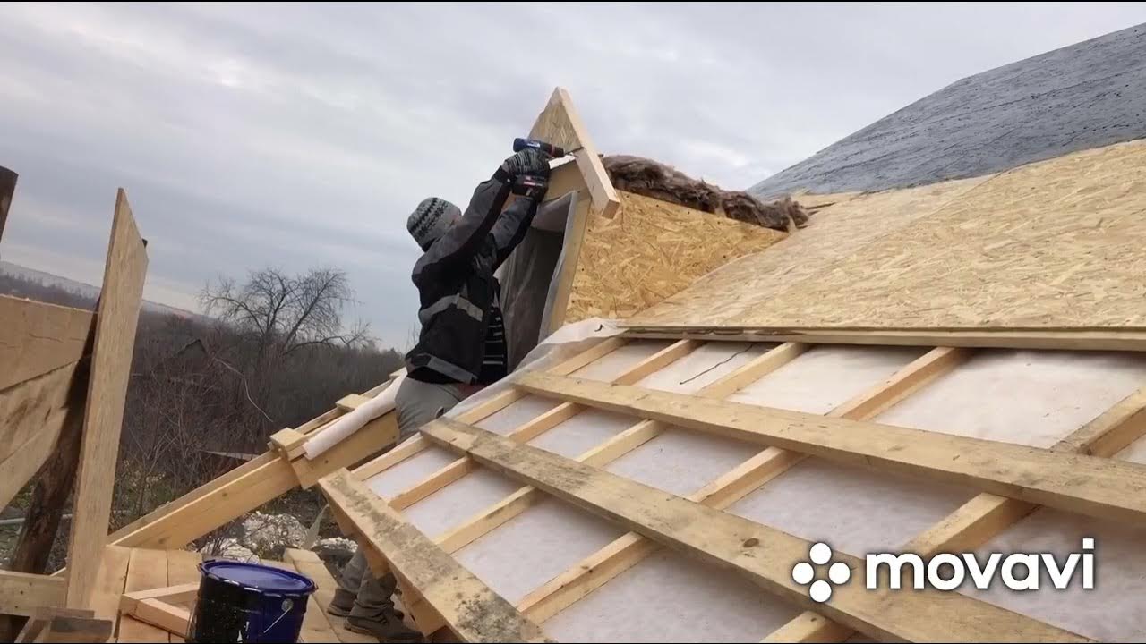 САМАЯ ДЕШЕВАЯ КРЫША СВОИМИ РУКАМИ!!! - YouTube