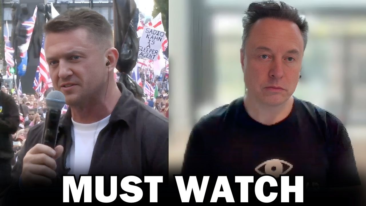 NEW: Elon Musk Delivers Stunning Remarks At Historic UK March (Tommy Robinson) - YouTube