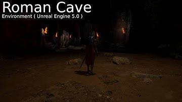 Roman Cave  Environment (Unreal Engine)