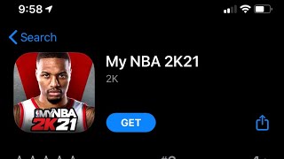 My nba 2k21 out now on android and iOS! screenshot 2