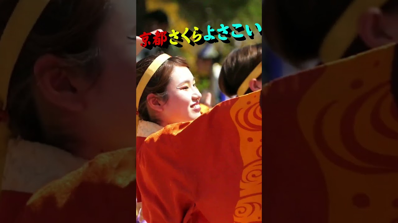 京都さくらよさこい☆岡崎 #shorts