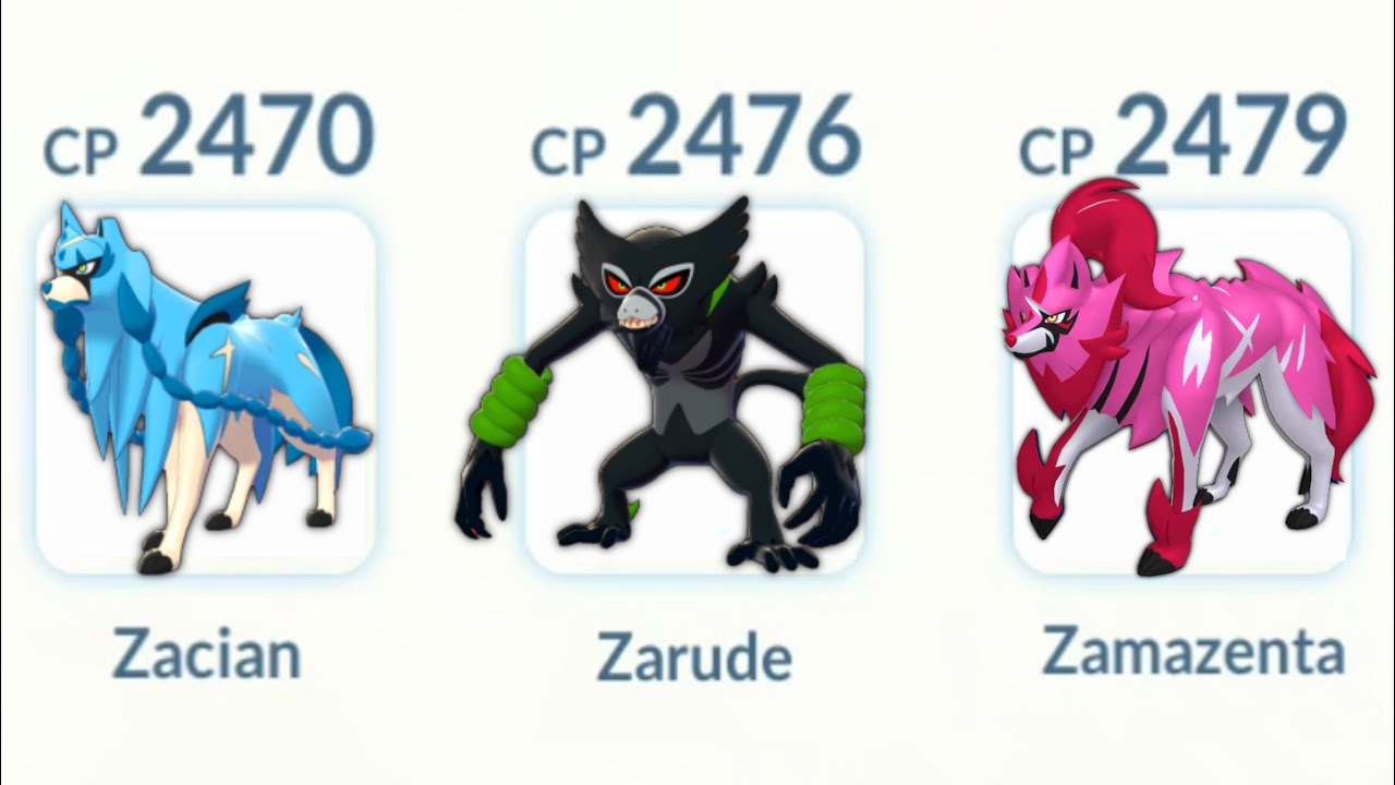 Zacian e Zamazenta podem ser brilhantes em Pokémon Go? - Dot