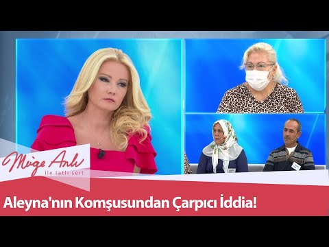 Aleyna'nın komşusundan çarpıcı iddia! - Müge Anlı İle Tatlı Sert 15 Eylül 2020