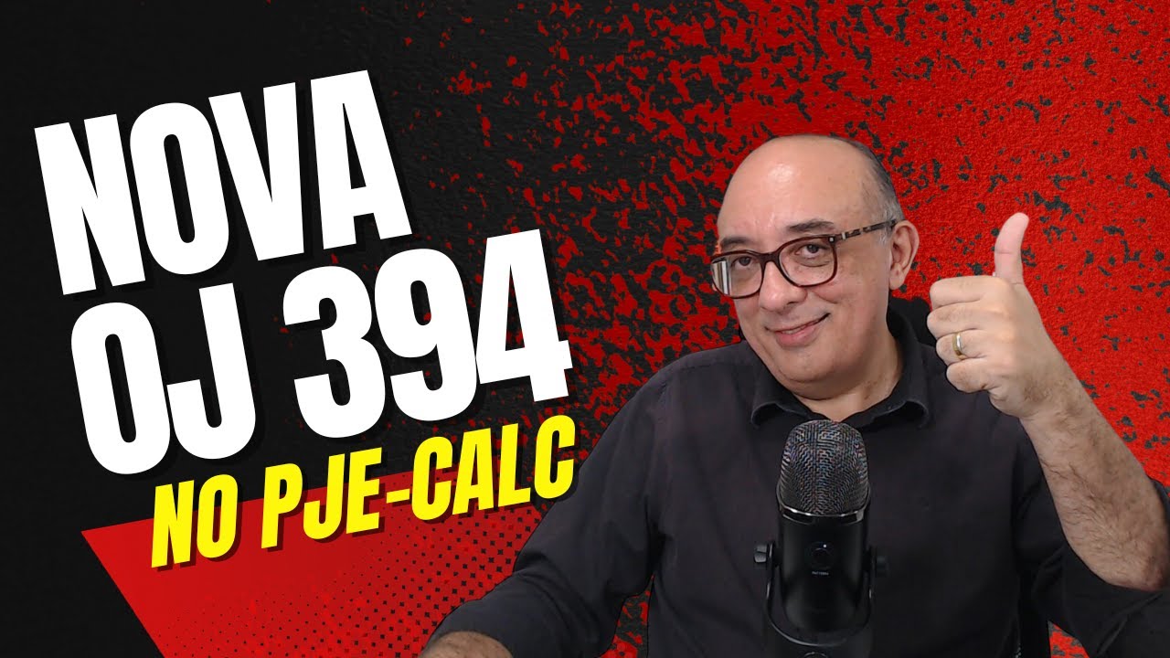 Nova redação da OJ 394 no TST