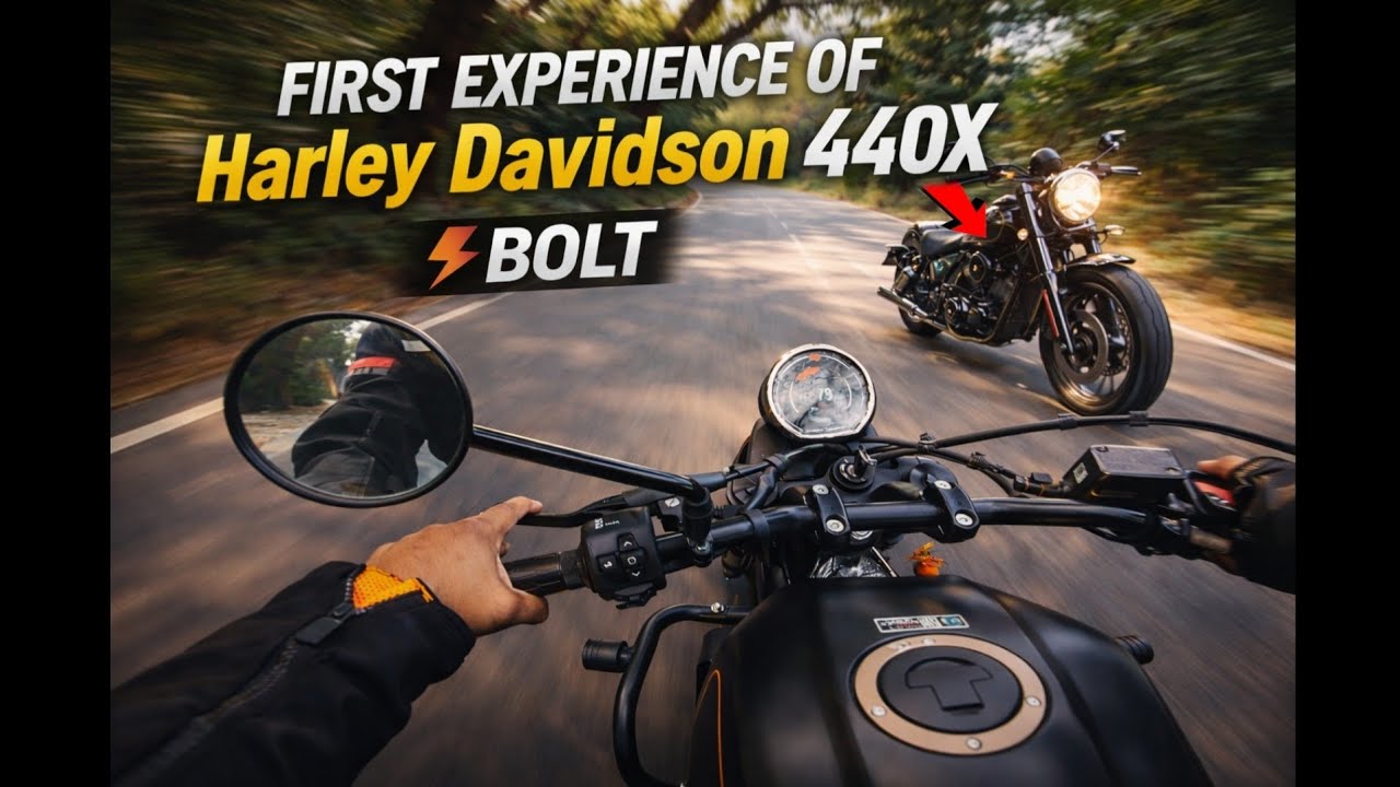 Harley Davidson 440X First Ride 😱 | Power, Sound & Feel | Bolt 🔥