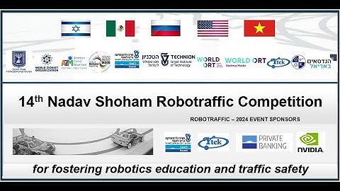 Nadav Shoham Robotraffic Competition - 2024, Technion