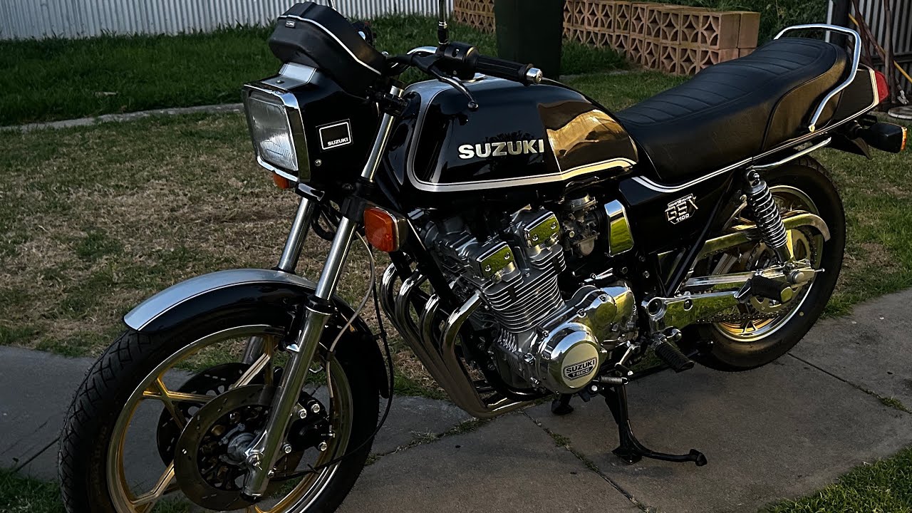 Immaculate 1981 Suzuki GSX1100 EX Mild Custom 