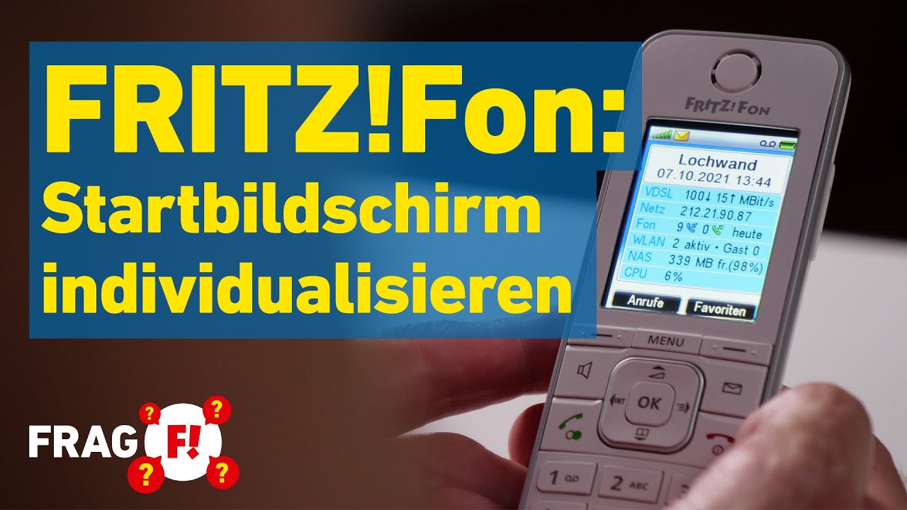  Update New FRITZ!Fon: Startbildschirm individualisieren | Frag FRITZ! 65
