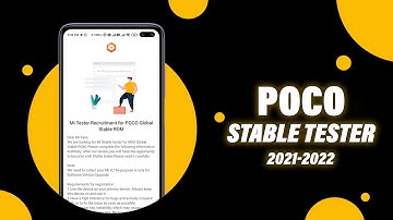 Mi Pilot-tester beschikbaar voor MIUI 13 POCO-telefoons?