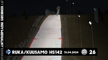 26⚪Konkurs Indywidualny w Ruka/Kuusamo HS142 ⚫ 8. DSJ4 FoxCup