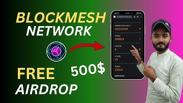 Block Mesh  Network Airdrop || Backed by Solana || Block Mesh Full Guide || Earn Money #Airdrops