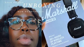 More tech! | Unboxing my new headphones, first thoughts and impressions. :)