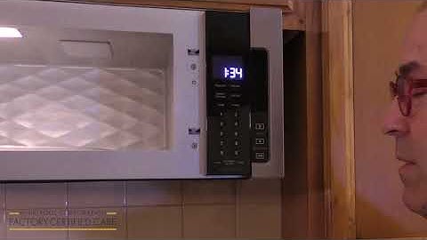 How to get into and out of Demo Mode on your low profile microwave