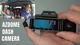 AZDOME 4K Dual Dash Cam with Built in WiFi and GPS. I am super impressed.