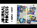 Journalling Process 20 | Simple and Busy Pages