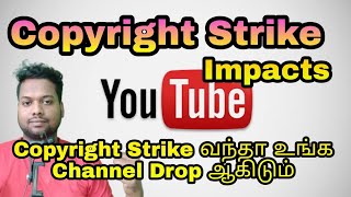 Copyright Strike Impacts In Tamil Views Subscribers Dropping @sasi_youtuber #youtubetipstamil